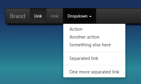基于Bootstrap的CSS3菜单