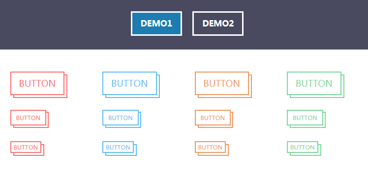 纯CSS3实现线条按钮动画特效