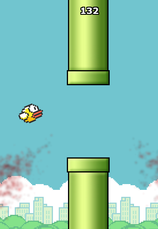 flappy bird压扁小鸟小游戏js代码