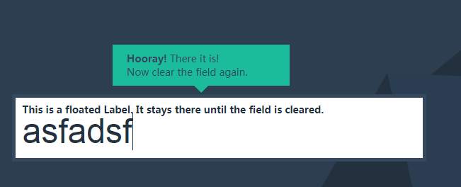 jQuery浮动标签插件floatlabels js代码