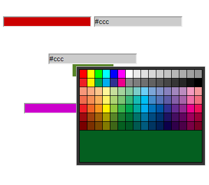 jquery拾色器插件iColor js代码