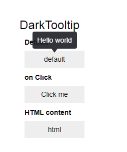 jQuery自定义工具提示插件DarkTooltip js代码