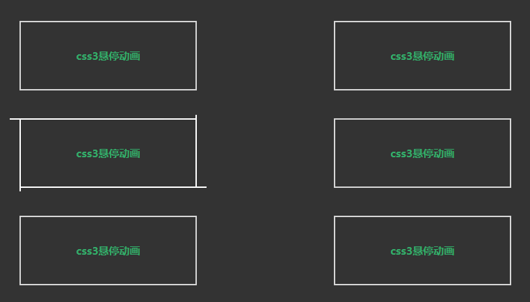 css3鼠标悬停按钮线条动画效果代码