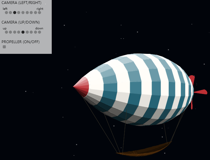 纯CSS3实现3D太空飞船动画代码