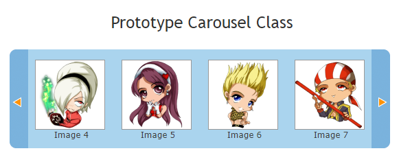 Prototype Carousel Class图片幻灯切换程序特效代码
