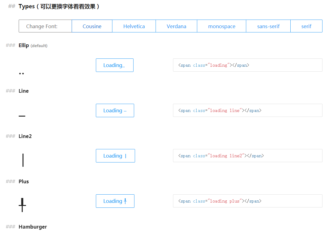 纯文本Loading加载动画特效代码