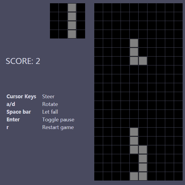 js制作经典俄罗斯方块游戏代码
