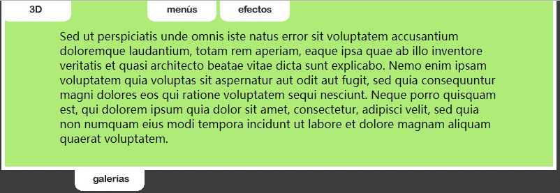 js下拉式tab标签导航特效代码