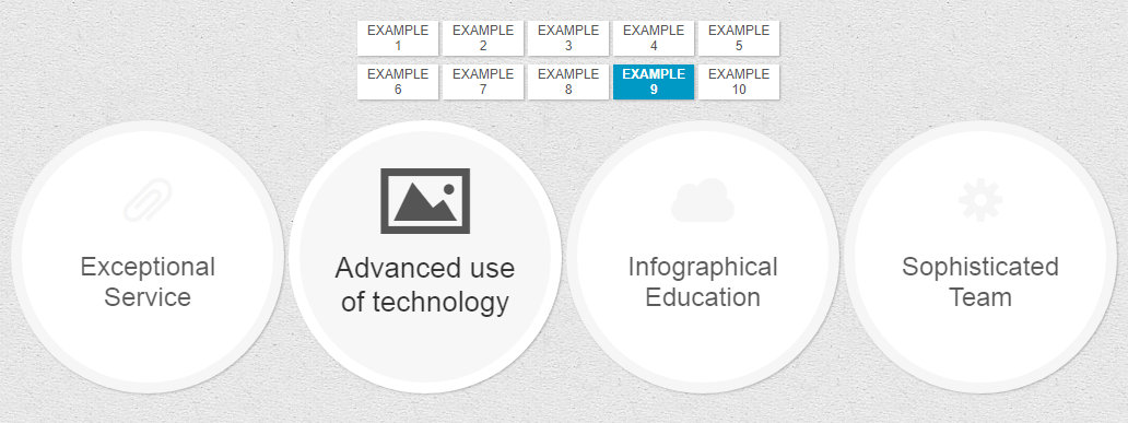 jQuery+CSS3绚丽动画菜单特效代码